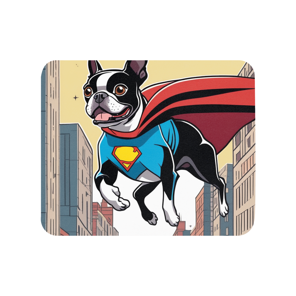PugMug Custom Boston Terrier Mouse Pad