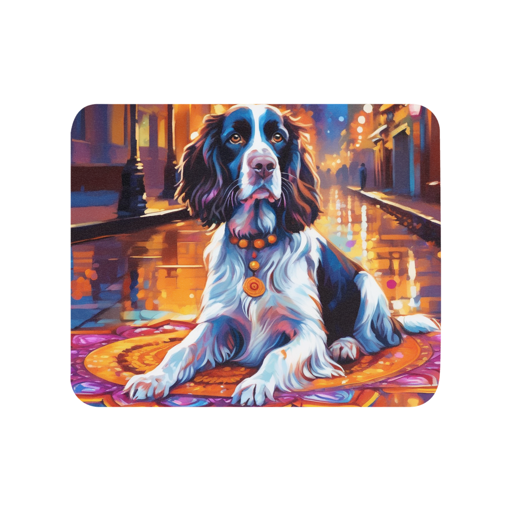 PugMug Custom English Springer Spaniel Mouse Pad