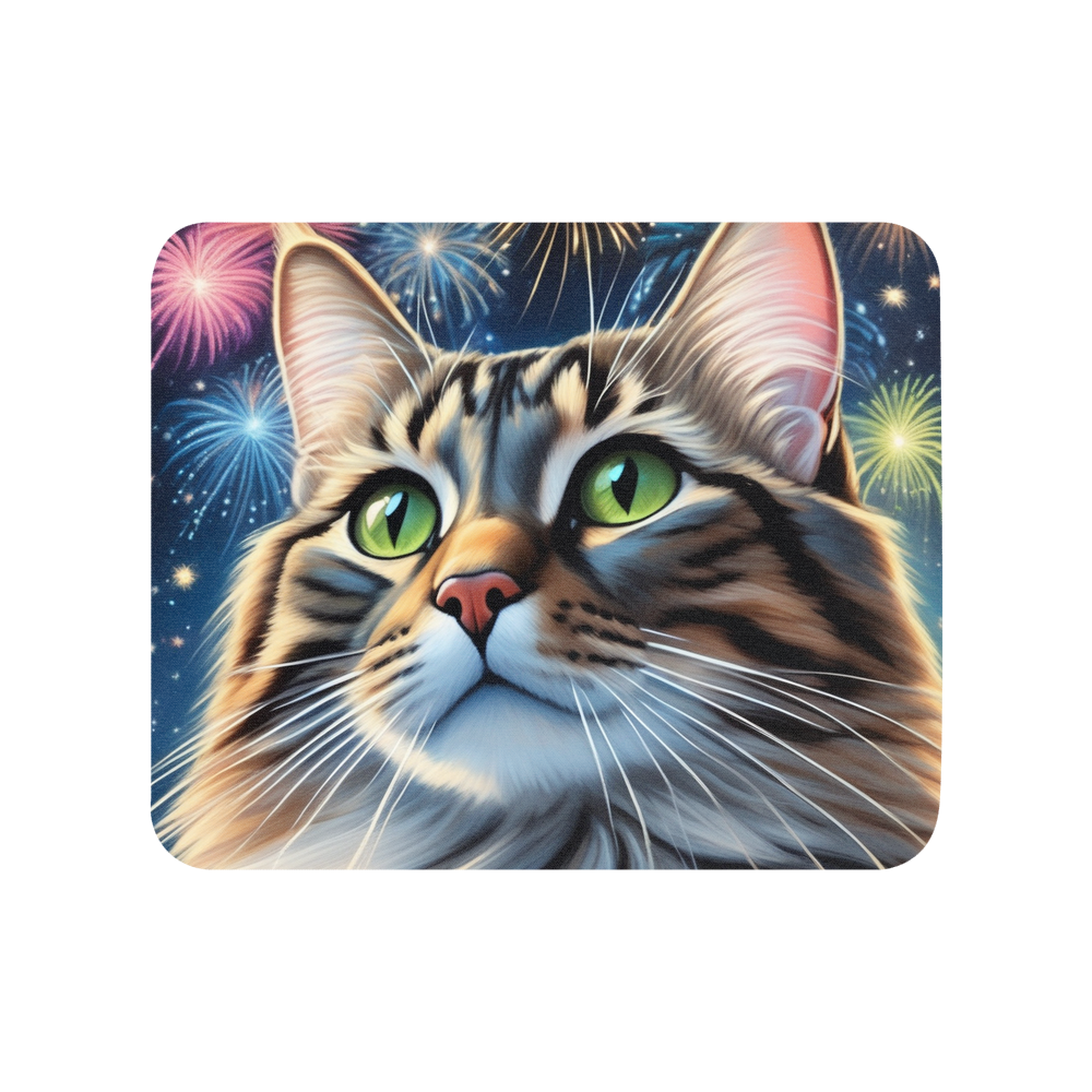 PugMug Custom Tabby Companion Cat Mouse Pad