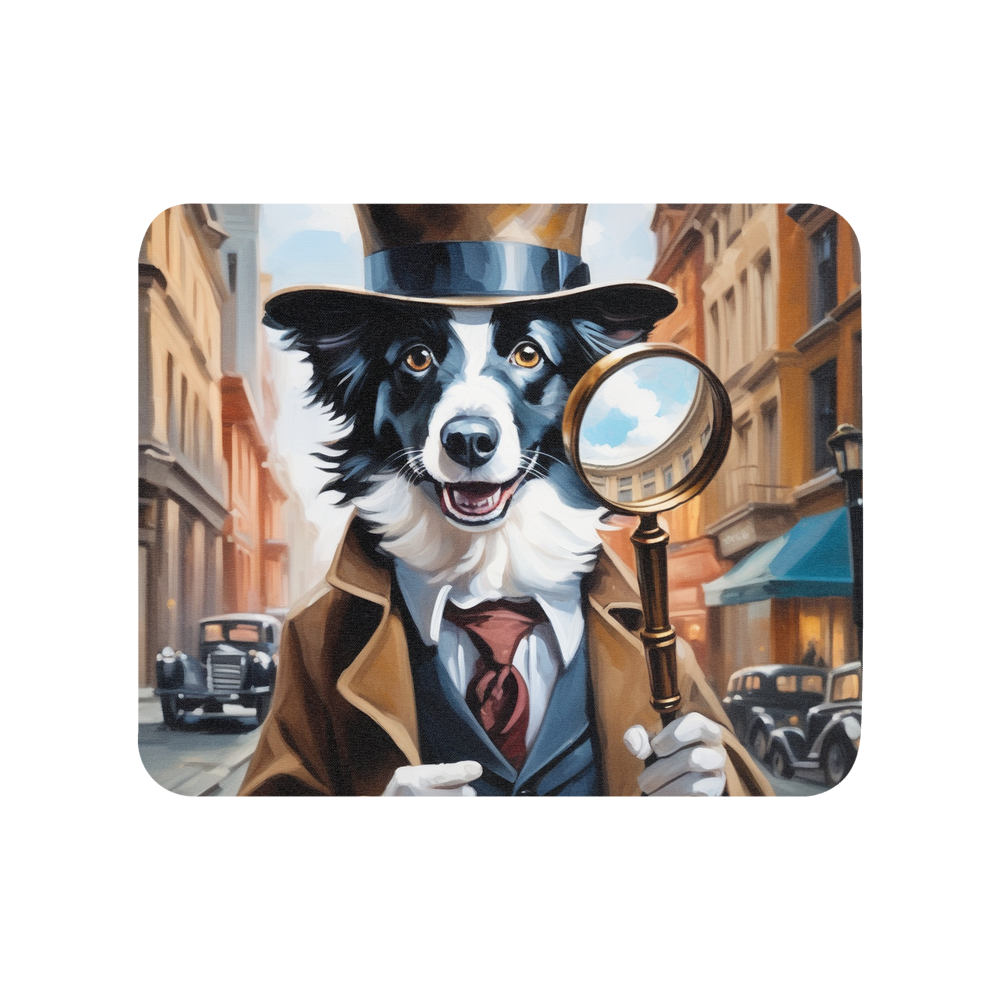 PugMug Custom Border Collie Mouse Pad