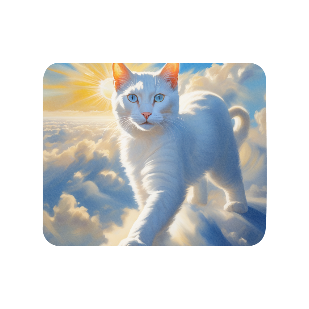 PugMug Custom White Exotic Cat Mouse Pad