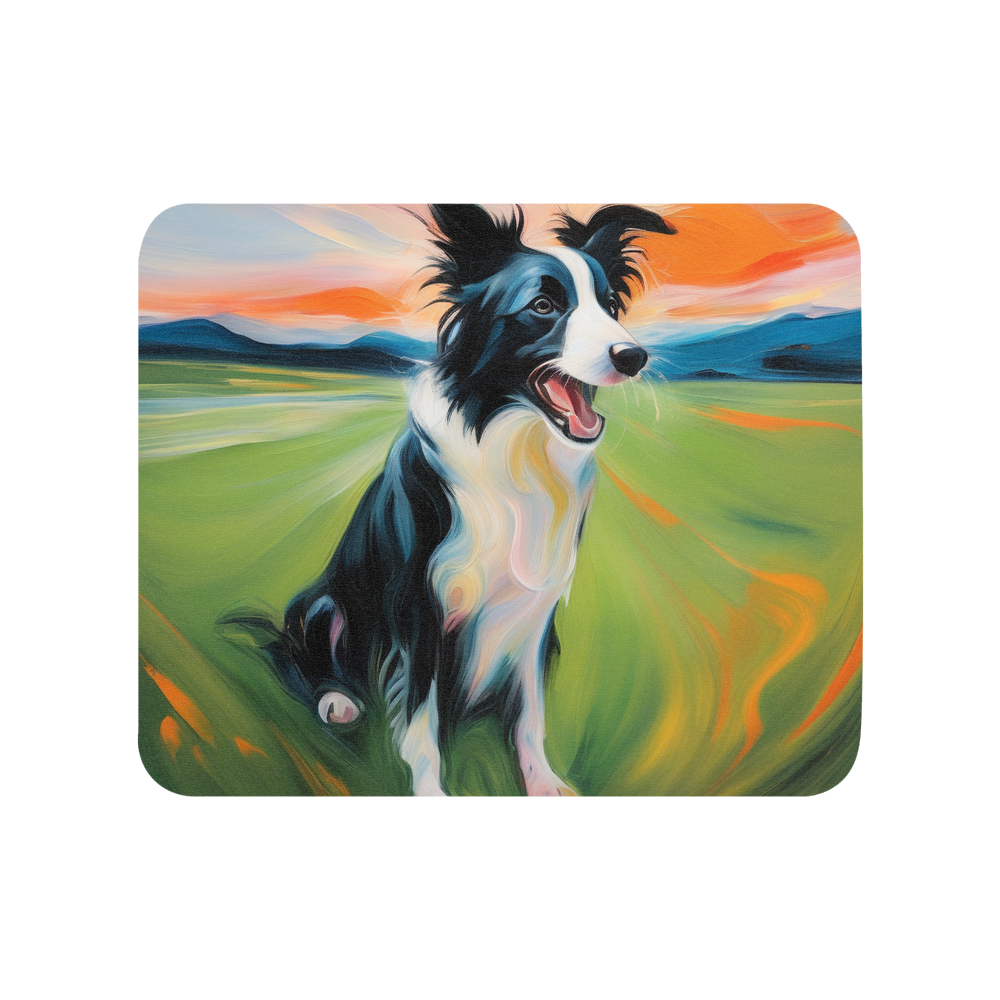 PugMug Custom Border Collie Mouse Pad