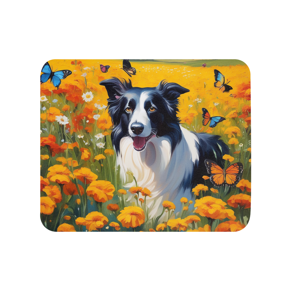 PugMug Custom Border Collie Mouse Pad