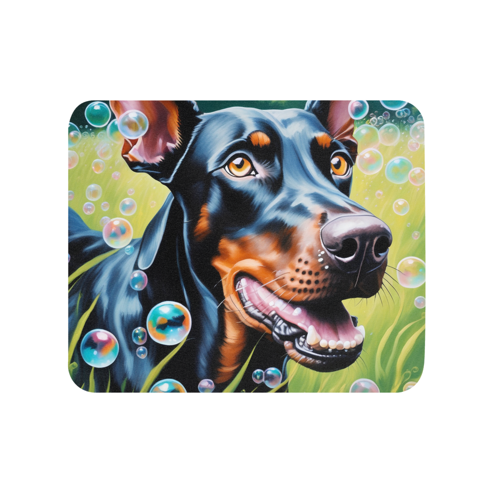 PugMug Custom Doberman Pinscher Mouse Pad