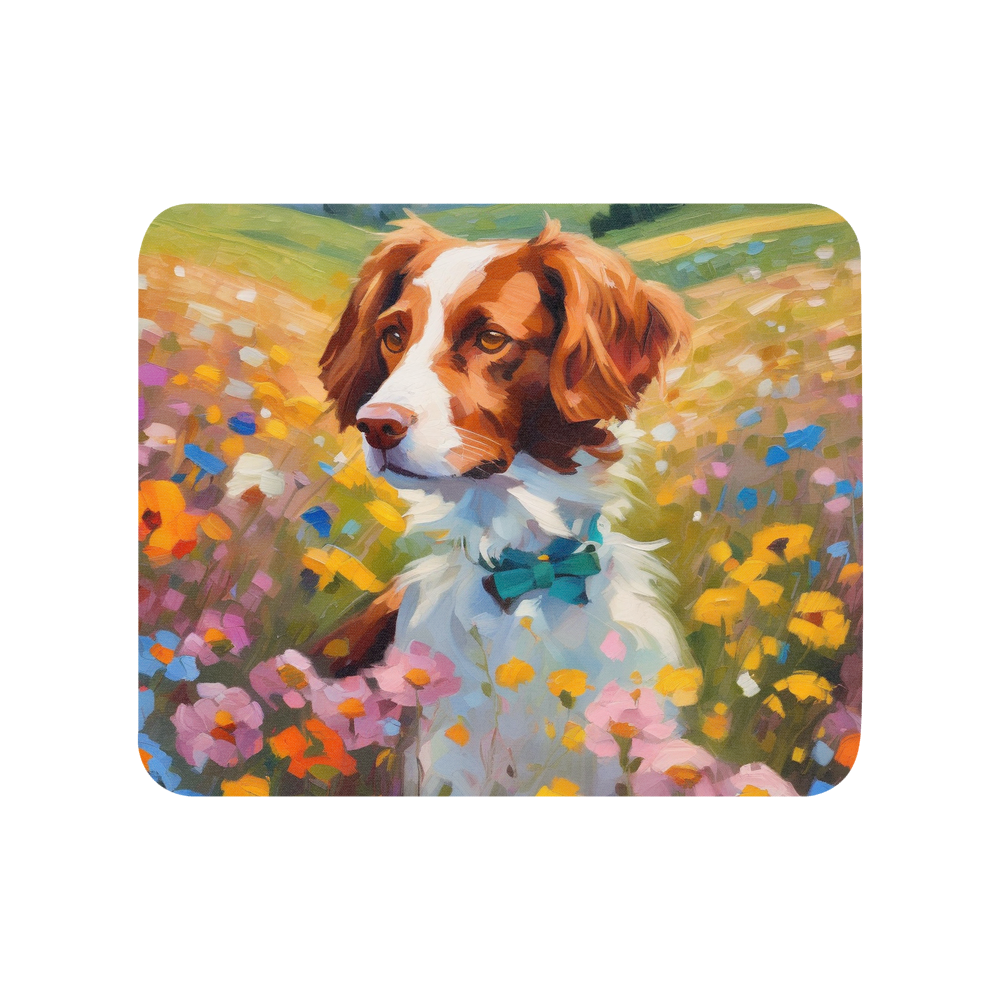 PugMug Custom Brittany Dog Mouse Pad