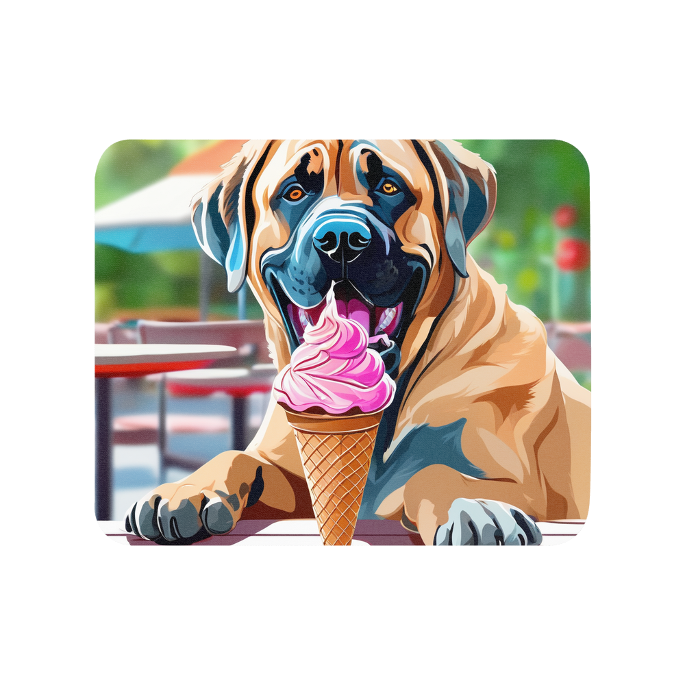 PugMug Custom Mastiff Mouse Pad