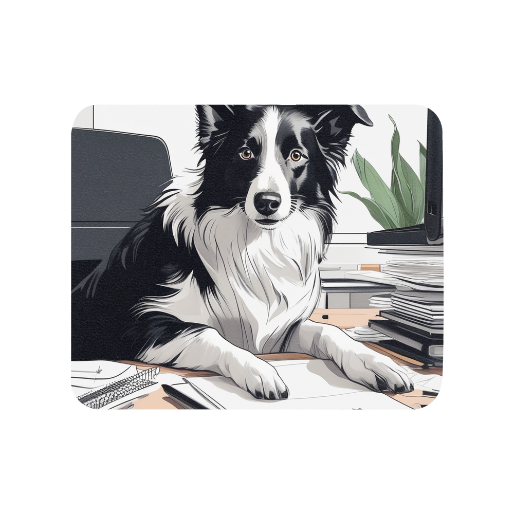 PugMug Custom Border Collie Mouse Pad