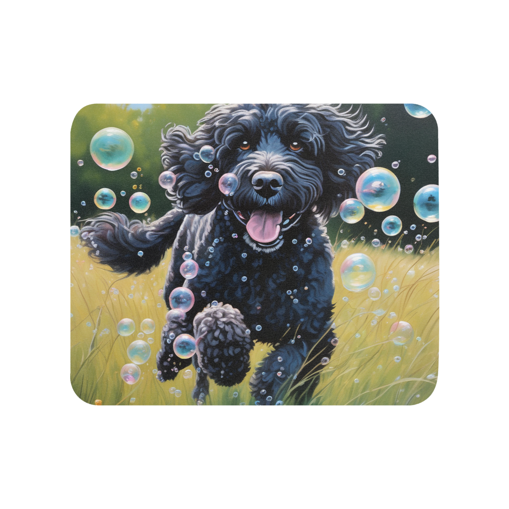 PugMug Custom Portuguese Water Dog Mouse Pad