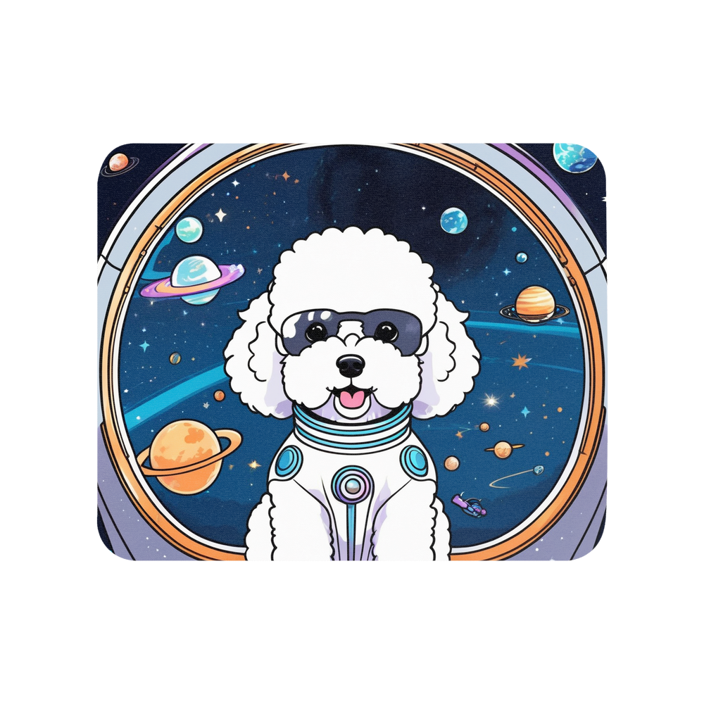 PugMug Custom Bichons Frise Mouse Pad