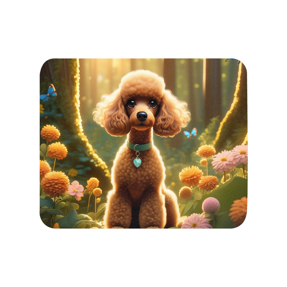 PugMug Custom Tan Poodle Mouse Pad