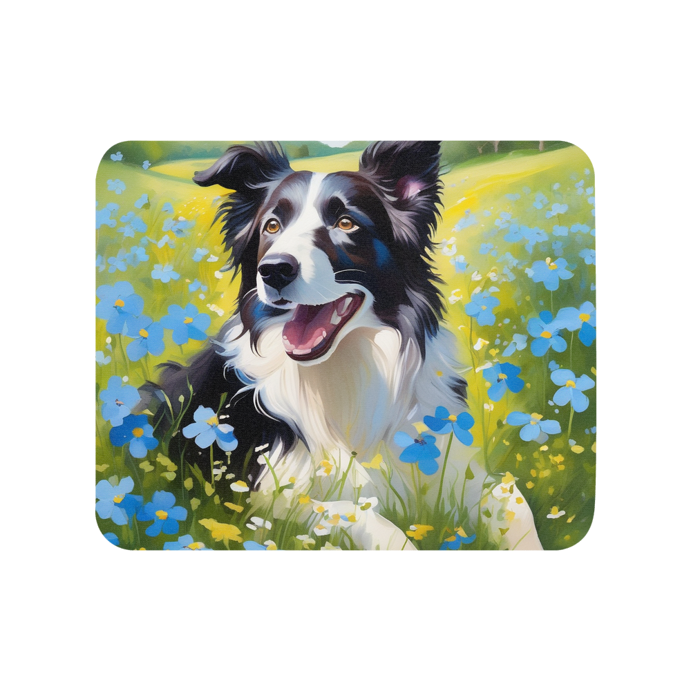 PugMug Custom Border Collie Mouse Pad