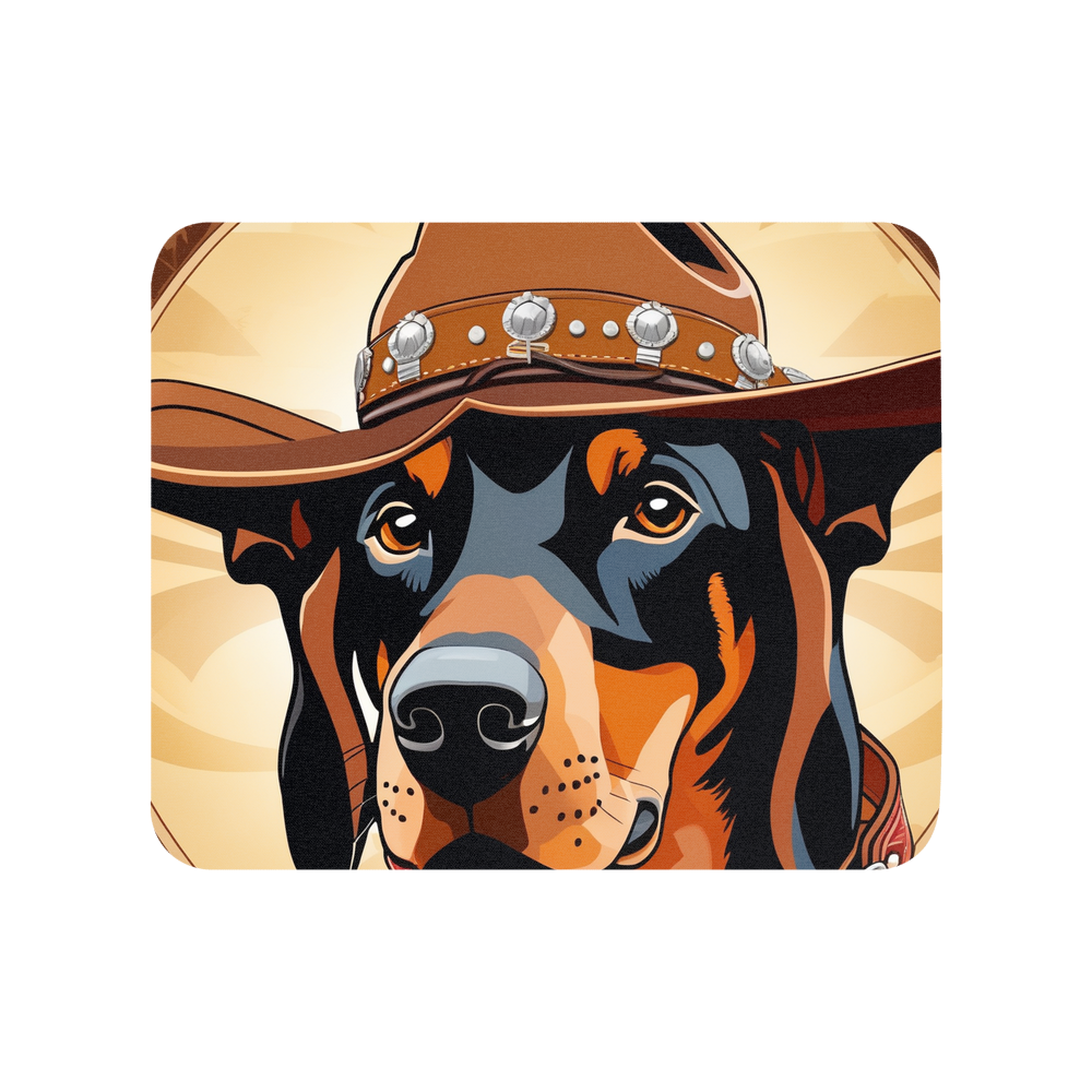 PugMug Custom Doberman Pinscher Mouse Pad