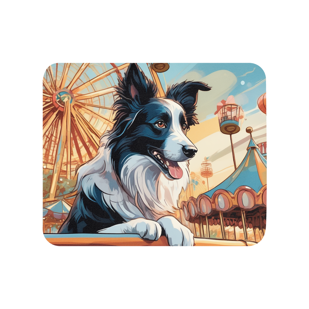PugMug Custom Border Collie Mouse Pad