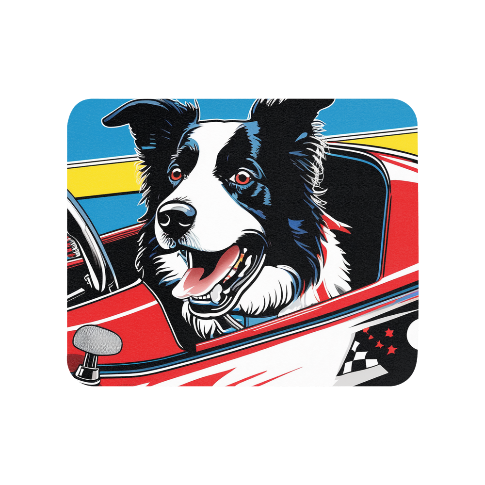 PugMug Custom Border Collie Mouse Pad