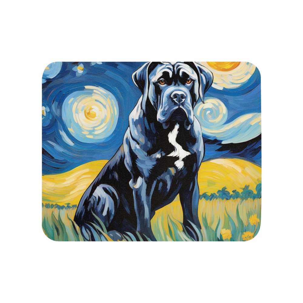 PugMug Custom Cane Corso Mouse Pad