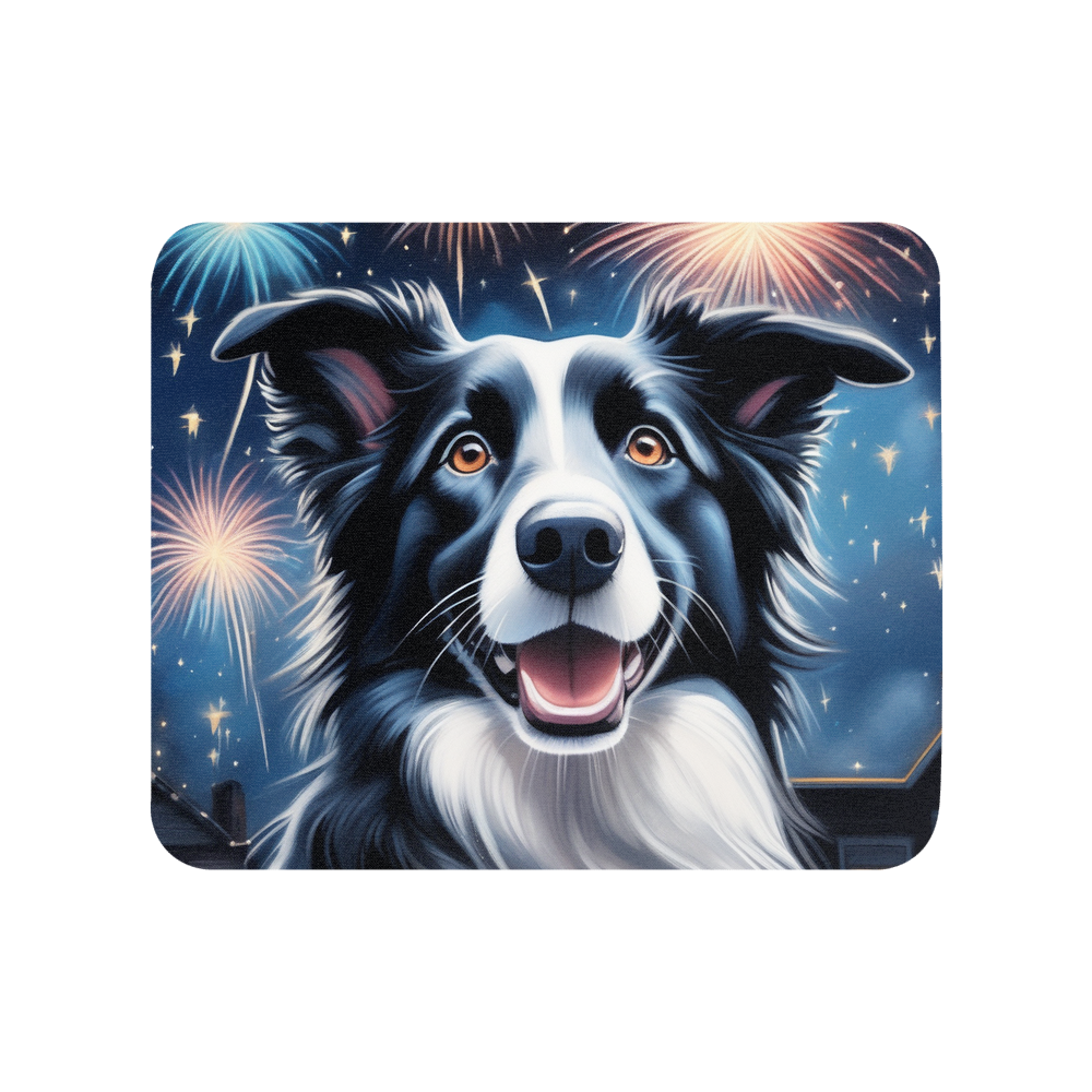 PugMug Custom Border Collie Mouse Pad