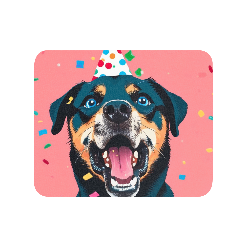 PugMug Custom Blue Mouse Pad