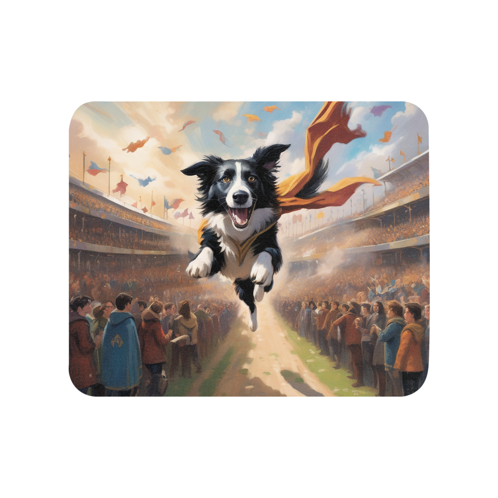 PugMug Custom Border Collie Mouse Pad