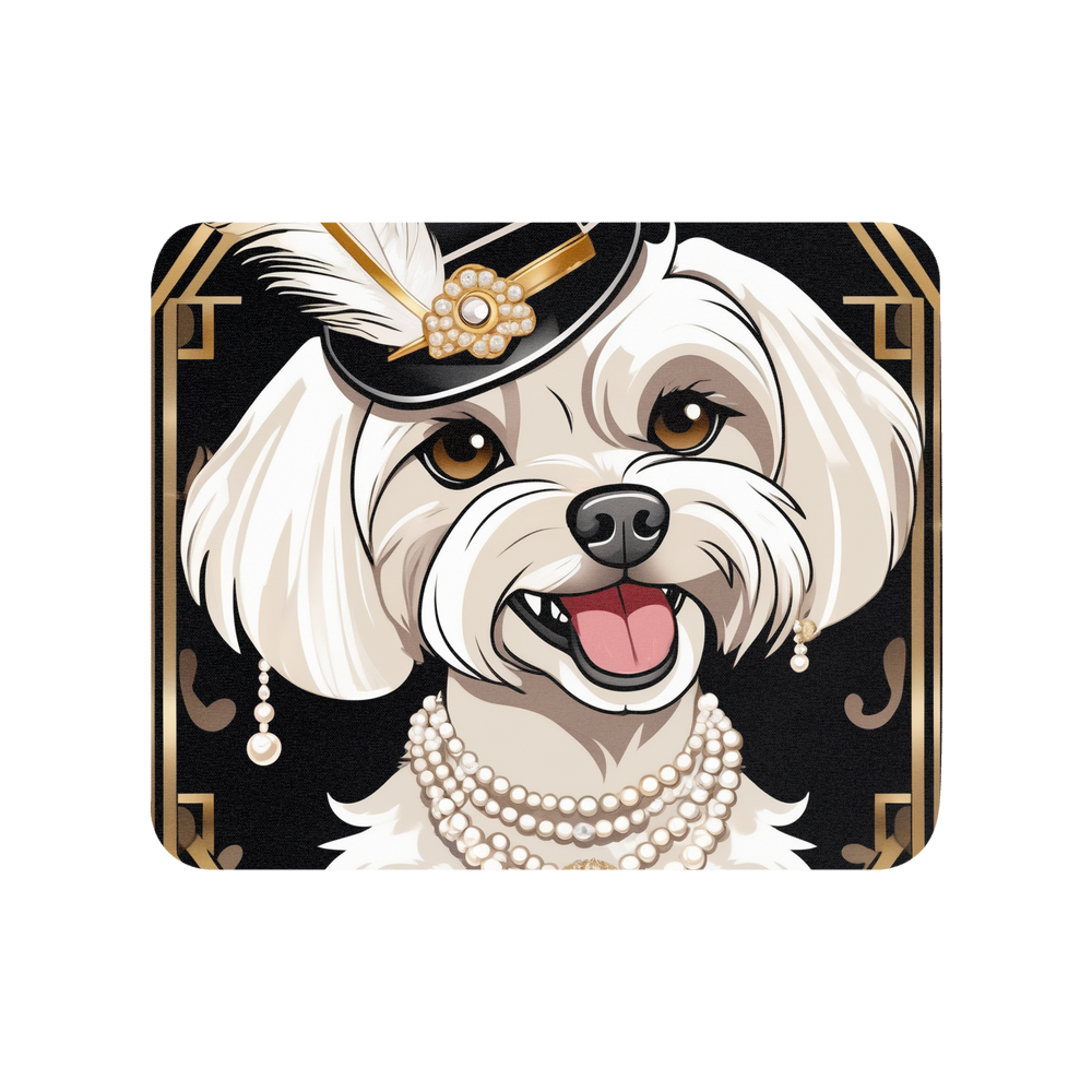 PugMug Custom Maltese Dog Mouse Pad