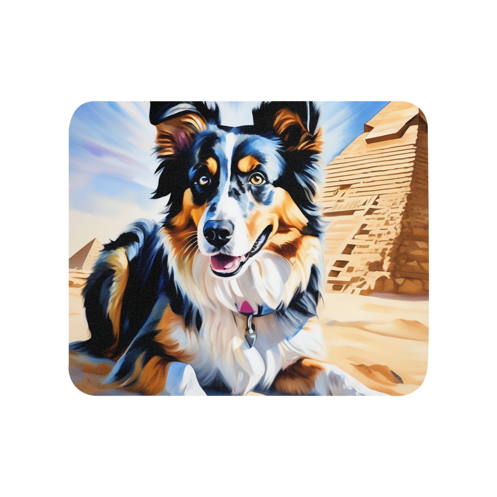 PugMug Custom Australian Shepherd Dog Mouse Pad