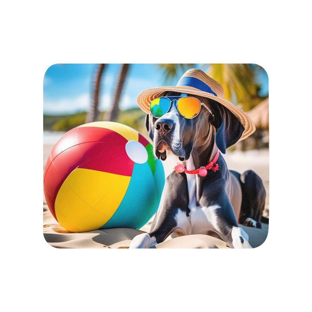 PugMug Custom Great Dane Mouse Pad