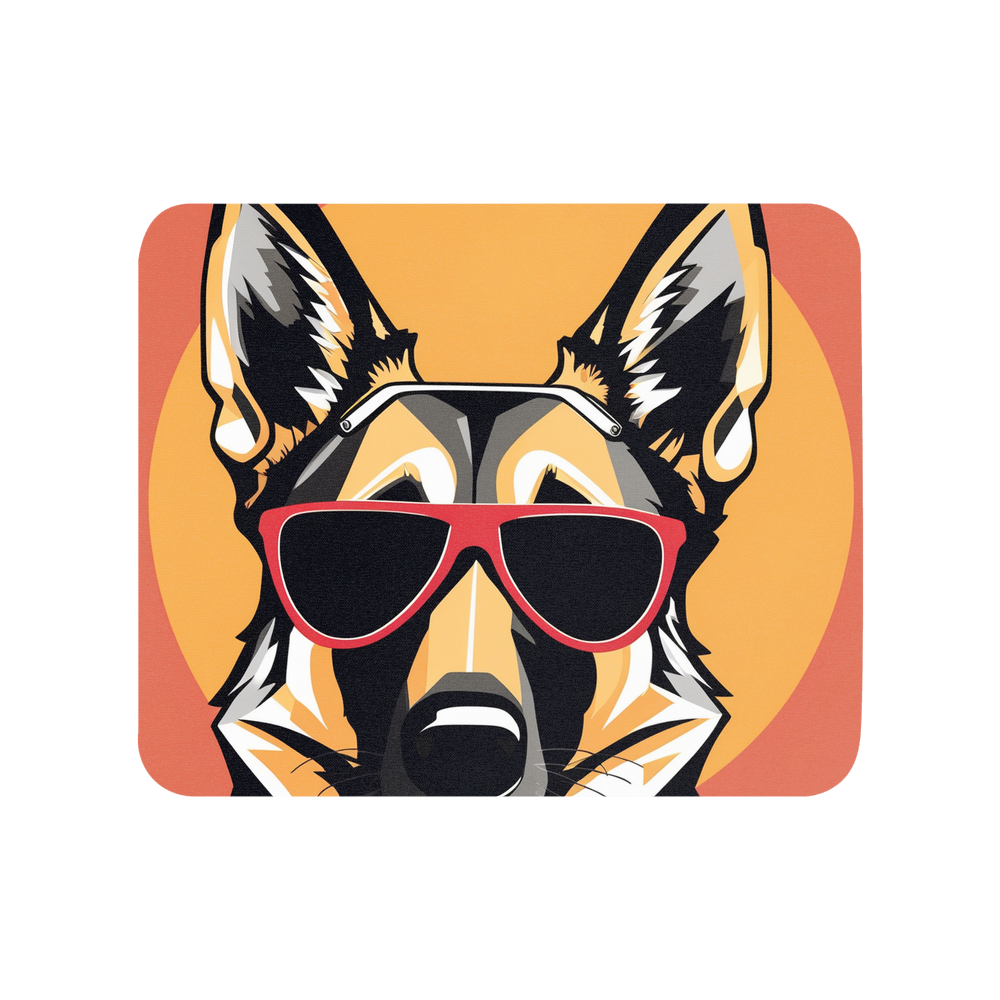 PugMug Custom German Shepherd Dog Mouse Pad