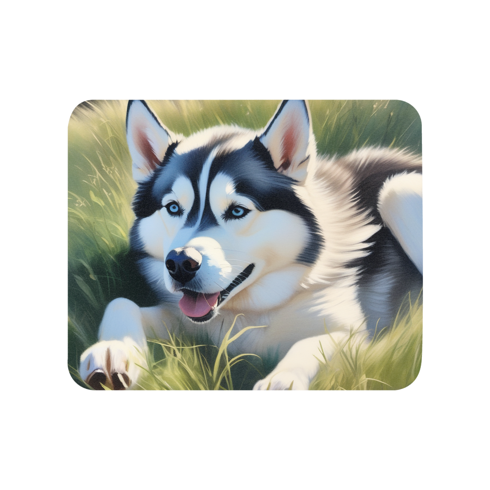 PugMug Custom Siberian Husky Mouse Pad