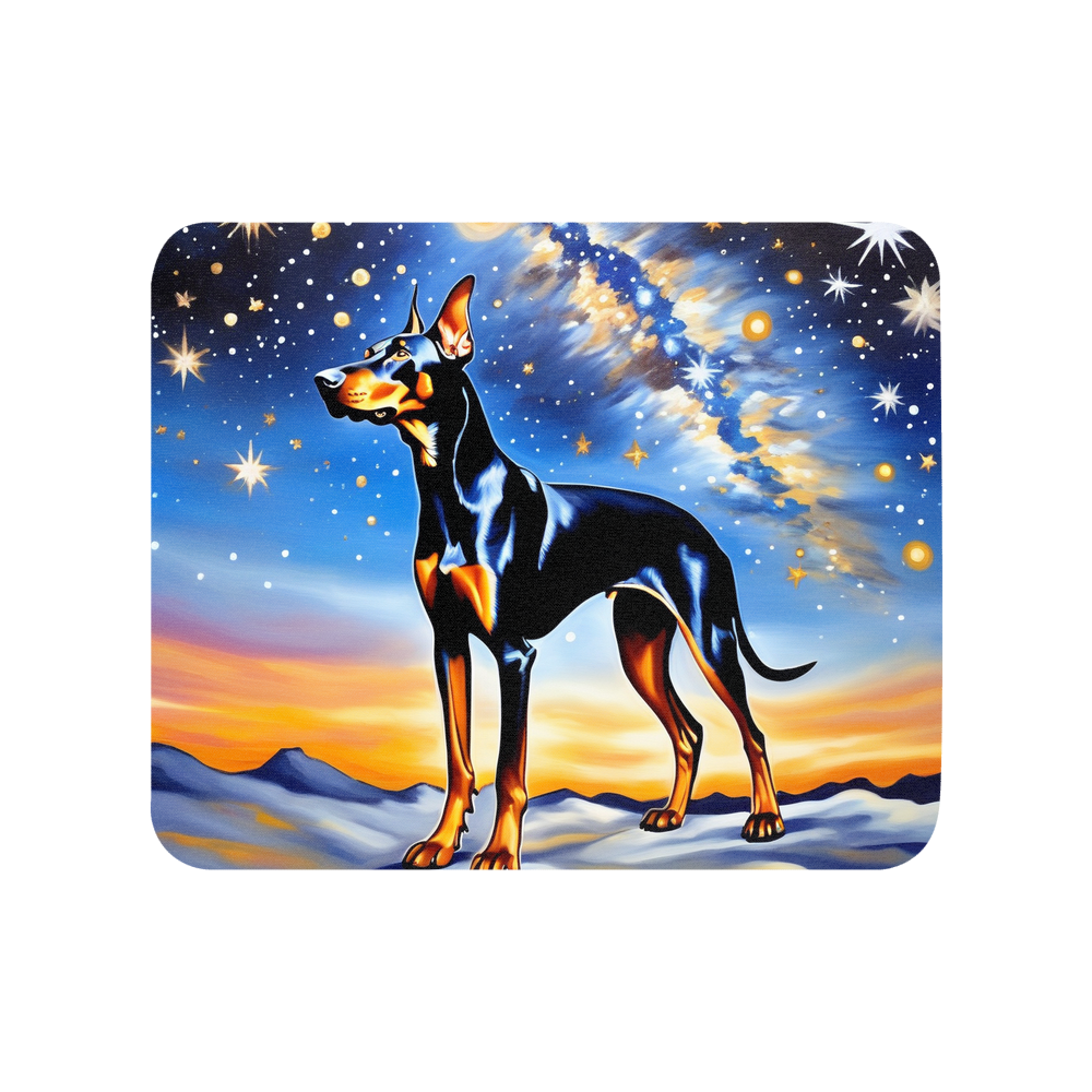 PugMug Custom Doberman Pinscher Mouse Pad
