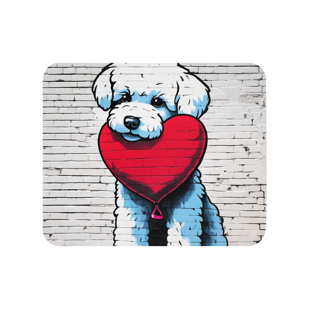 PugMug Custom Bichons Frise Mouse Pad