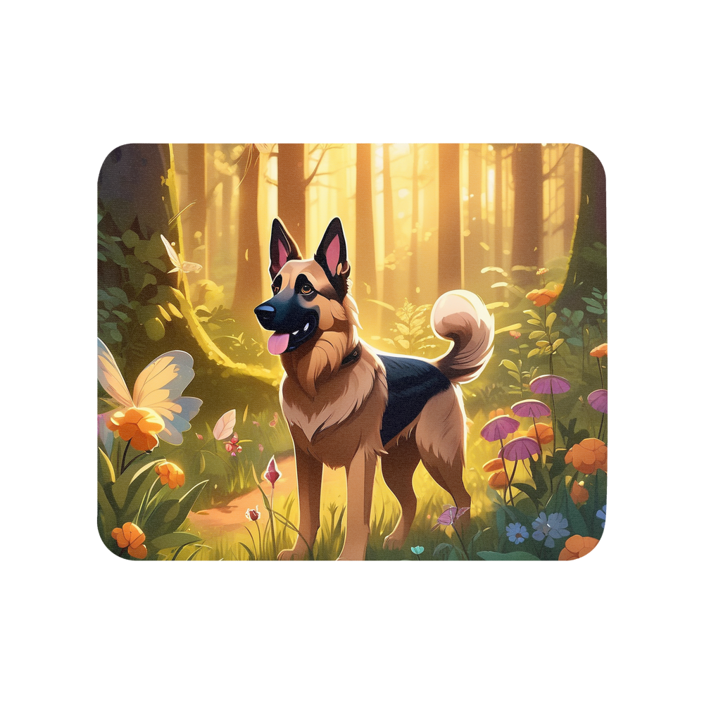 PugMug Custom German Shepherd Dog Mouse Pad