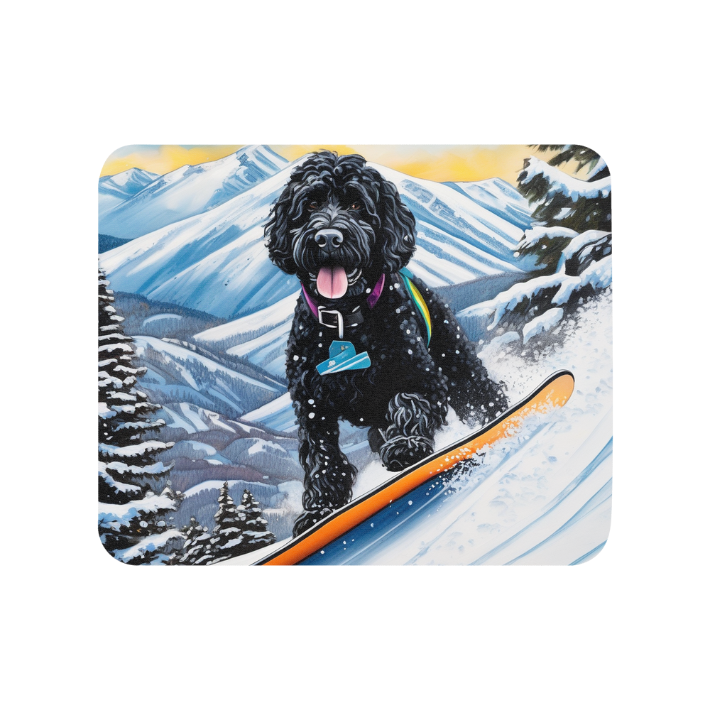 PugMug Custom Portuguese Water Dog Mouse Pad