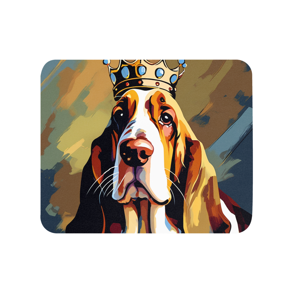 PugMug Custom Basset Hound Mouse Pad