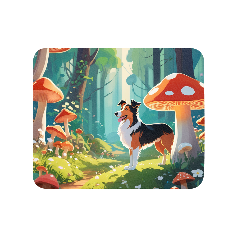 PugMug Custom Collie Mouse Pad