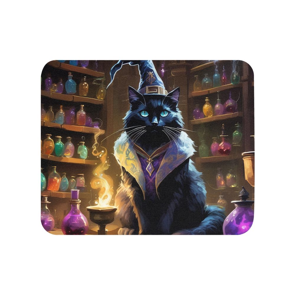 PugMug Custom Black Ragdoll Cat Mouse Pad