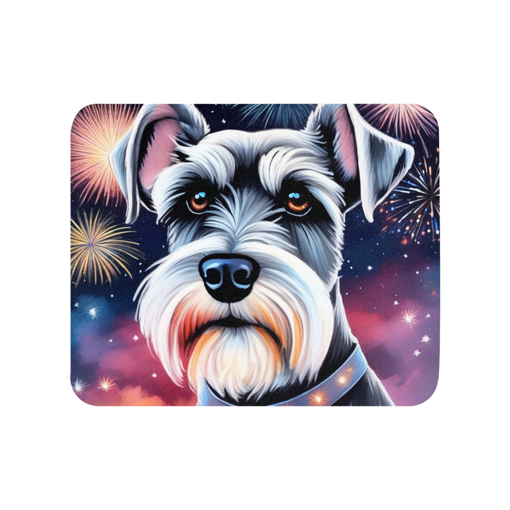 PugMug Custom Miniature Schnauzer Mouse Pad