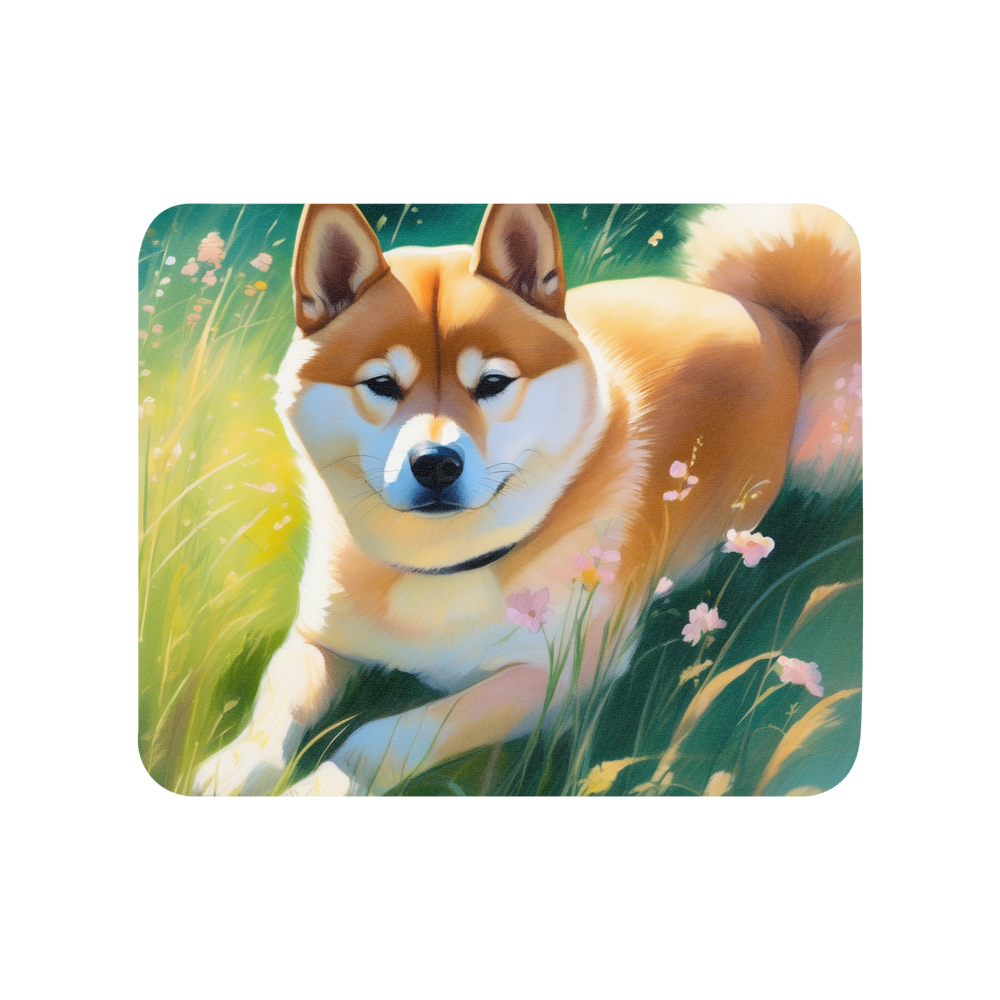 PugMug Custom Shiba Inu Mouse Pad