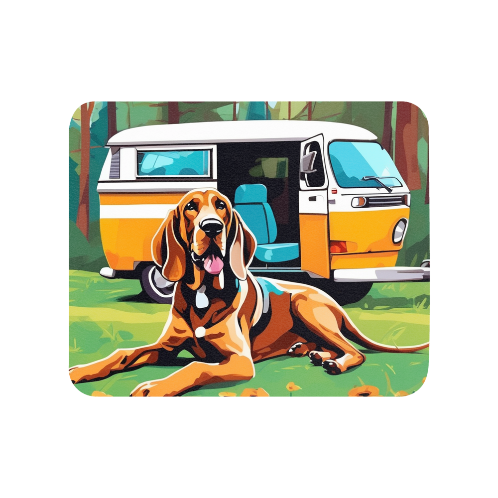 PugMug Custom Bloodhound Mouse Pad