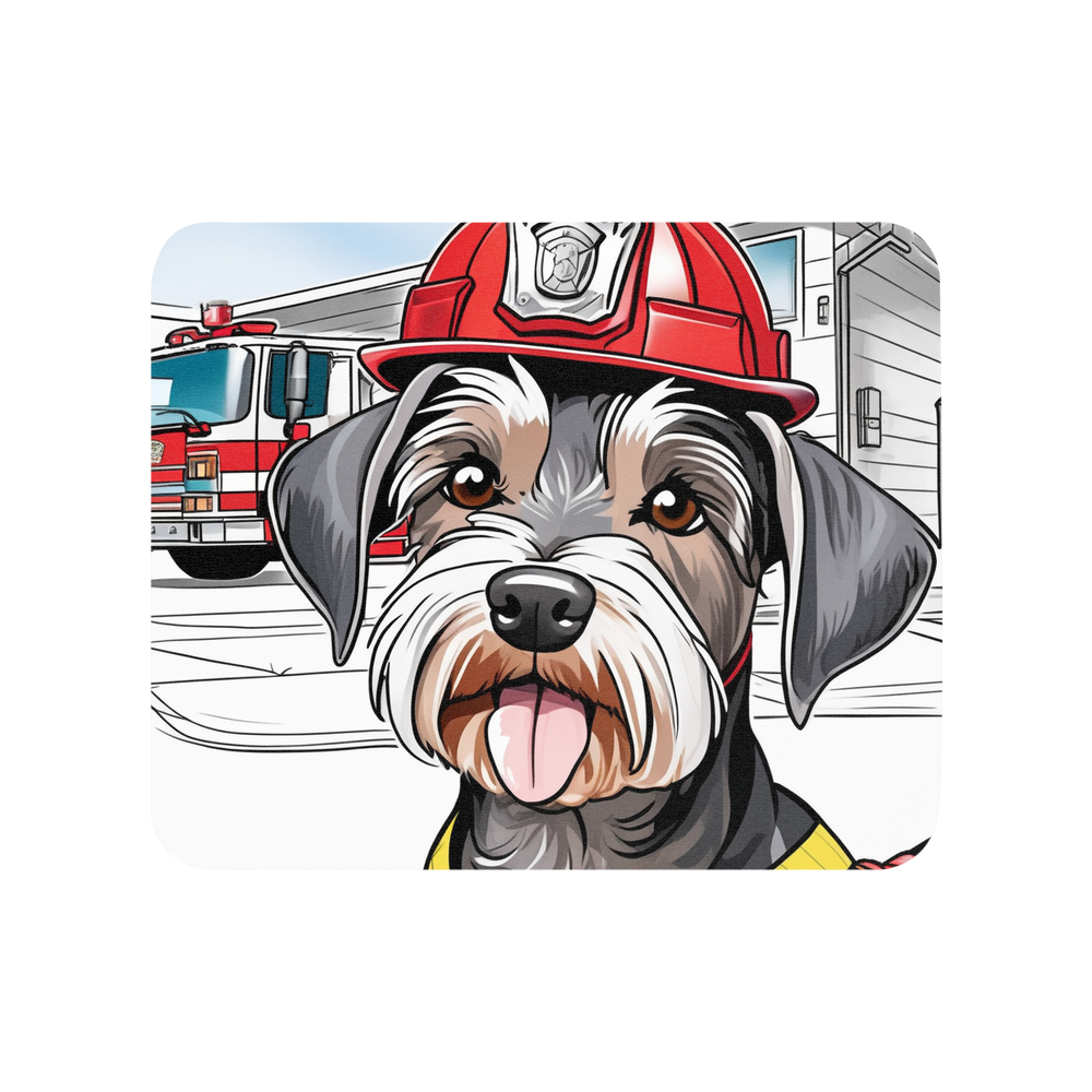 PugMug Custom Miniature Schnauzer Mouse Pad
