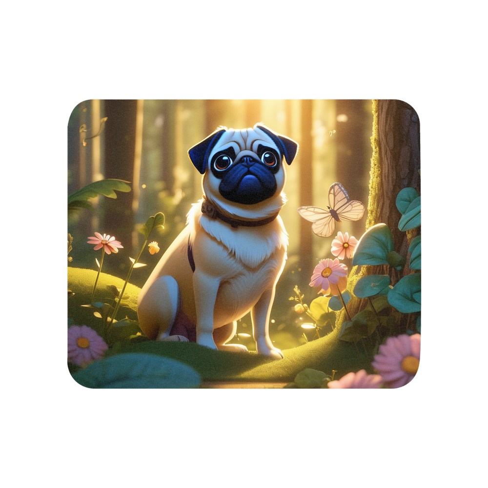 PugMug Custom Pug Mouse Pad