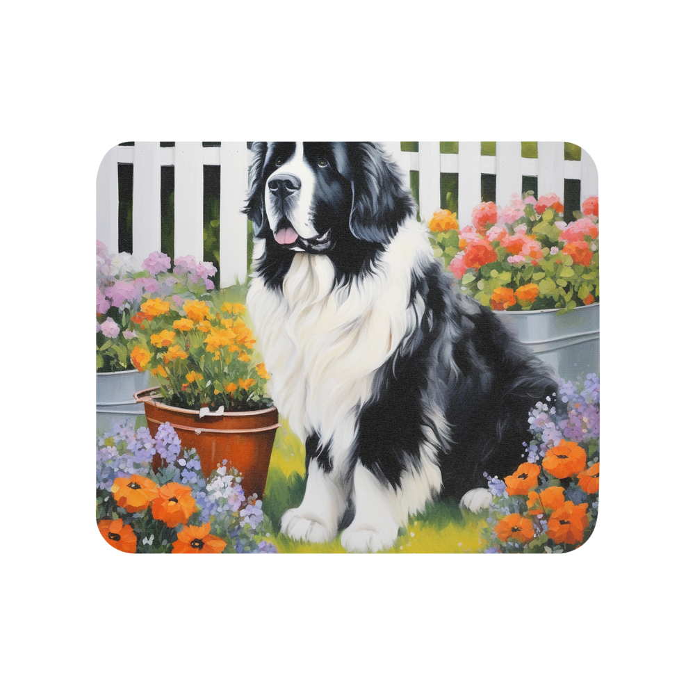 PugMug Custom Newfoundland Mouse Pad