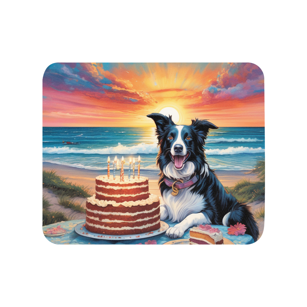 PugMug Custom Border Collie Mouse Pad