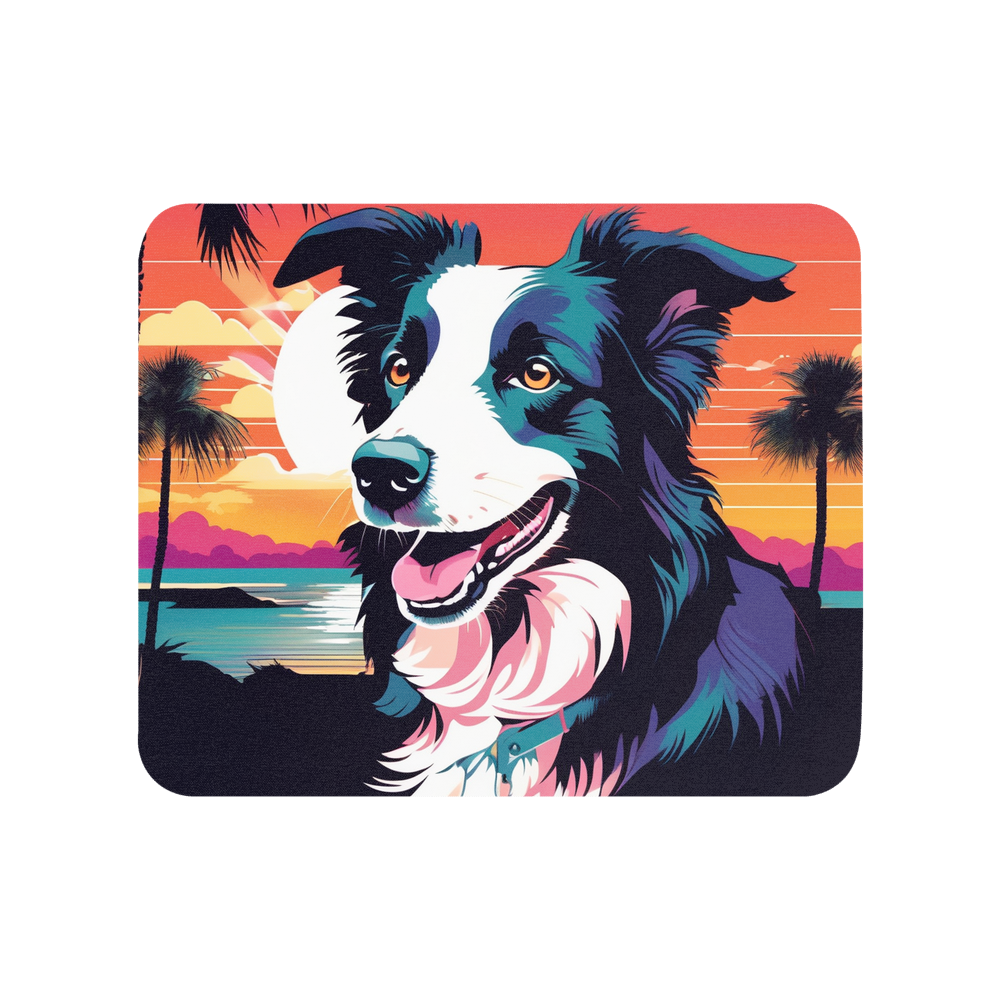 PugMug Custom Border Collie Mouse Pad