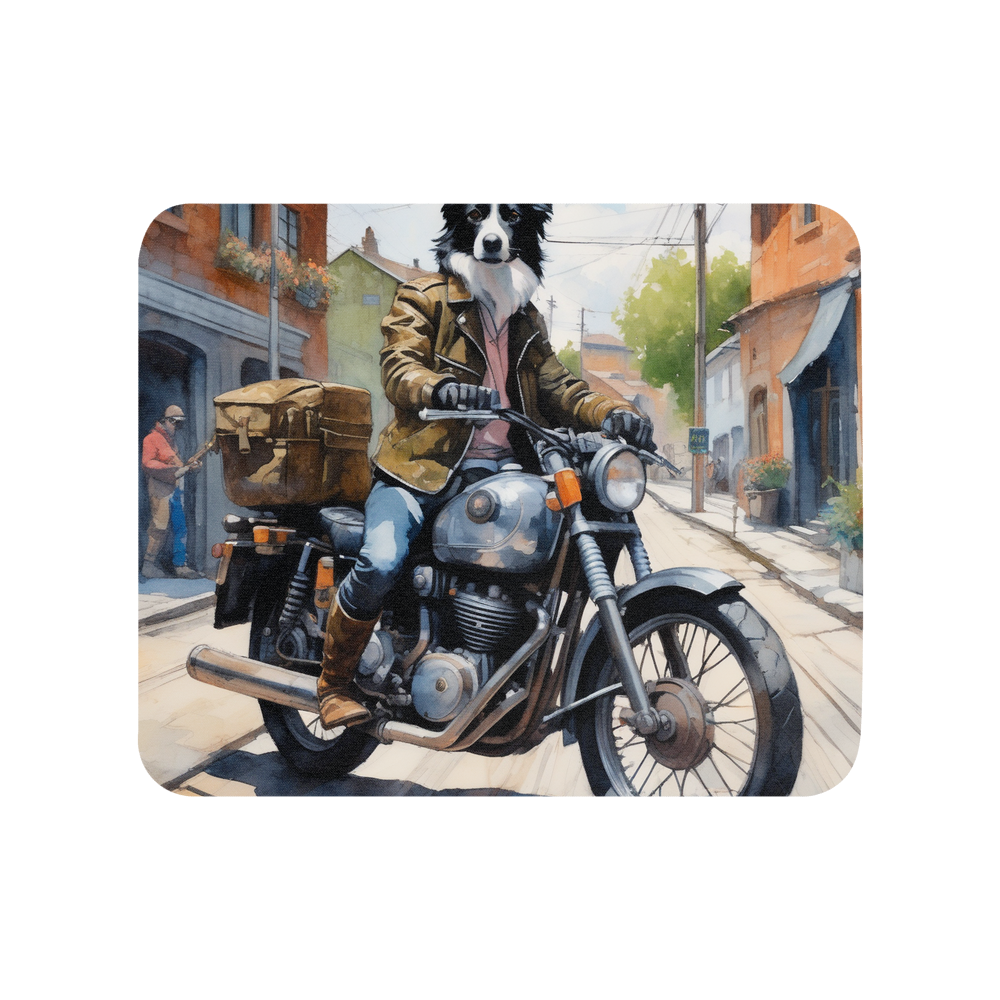 PugMug Custom Border Collie Mouse Pad