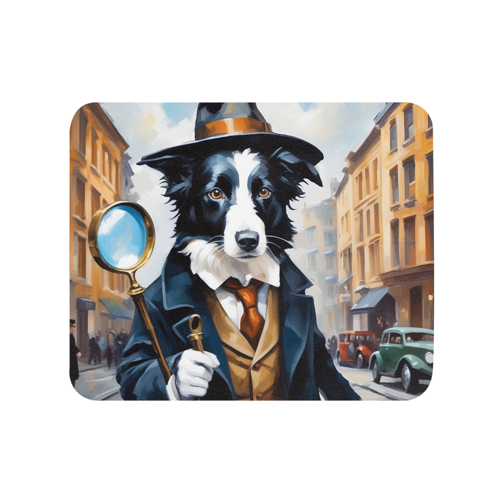 PugMug Custom Border Collie Mouse Pad
