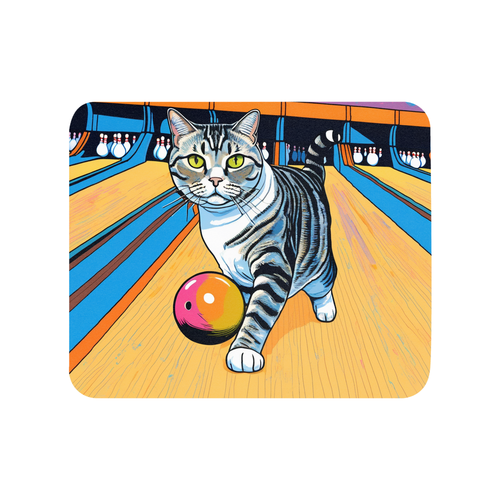 PugMug Custom Tabby British Shorthair Cat Mouse Pad