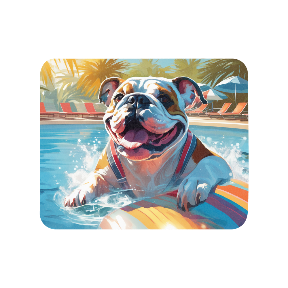PugMug Custom Bulldog Mouse Pad