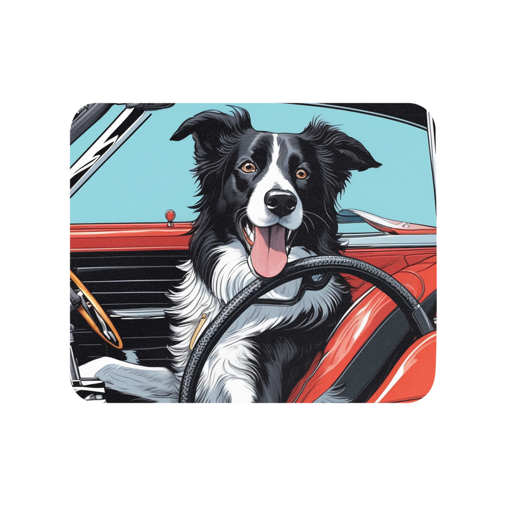 PugMug Custom Border Collie Mouse Pad
