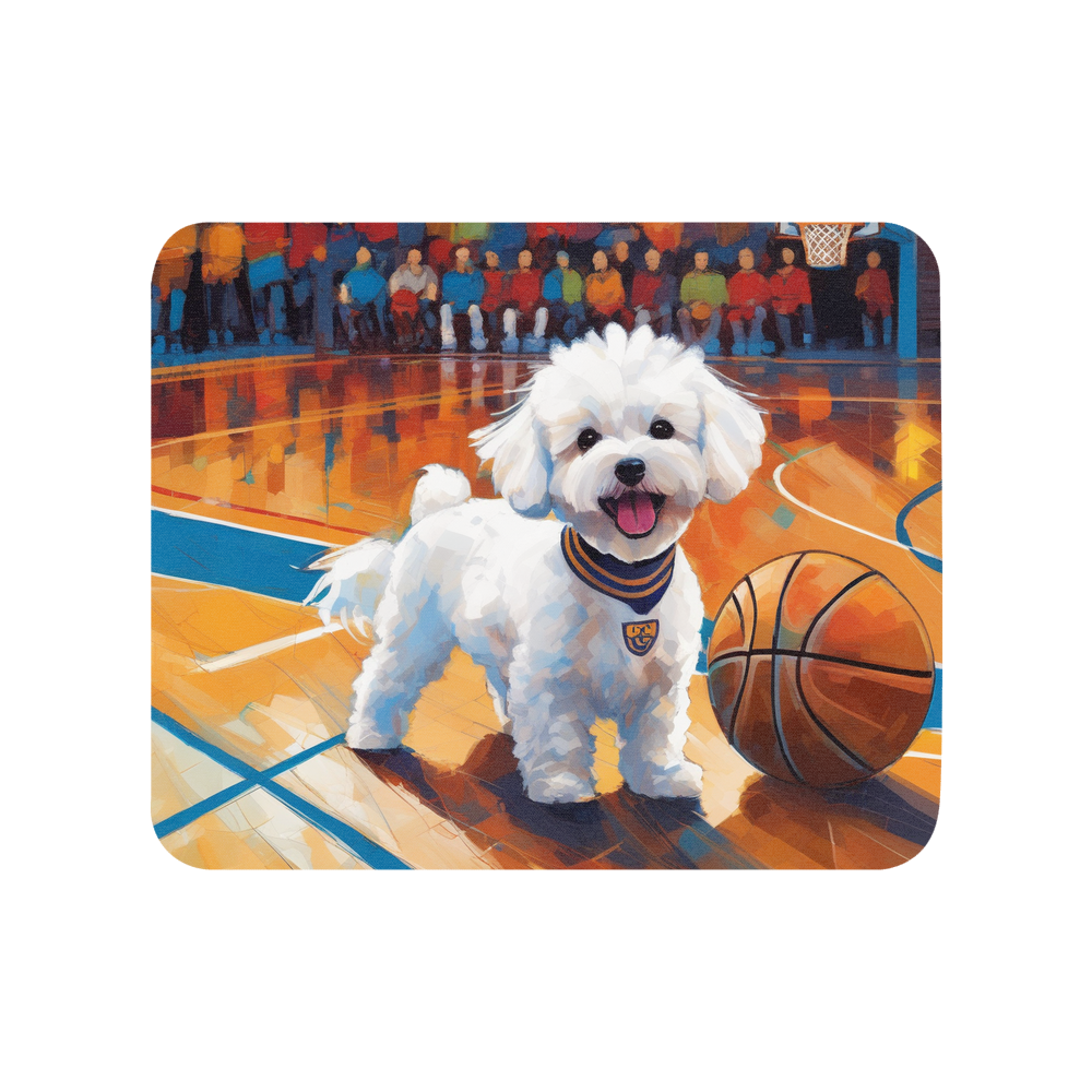 PugMug Custom Bichons Frise Mouse Pad