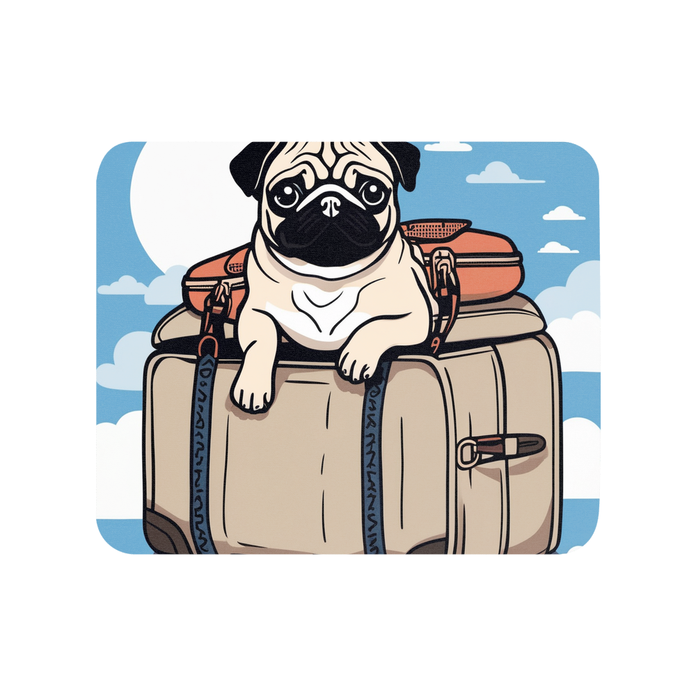 PugMug Custom Pug Mouse Pad