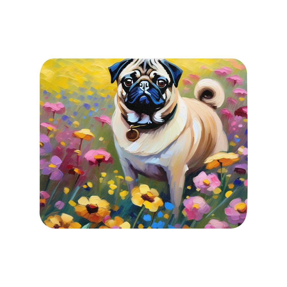 PugMug Custom Pug Mouse Pad